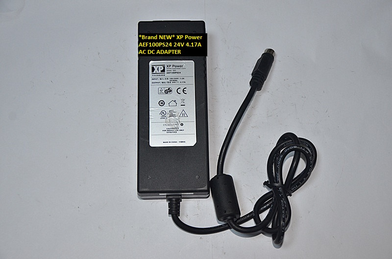 *Brand NEW* XP Power 24V 4.17A AEF100PS24 AC DC ADAPTER